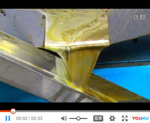 生熟兩用螺旋榨油機榨油視頻展示